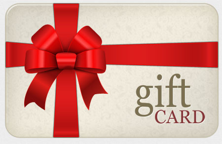 Holiday Gift Card Template for Photoshop