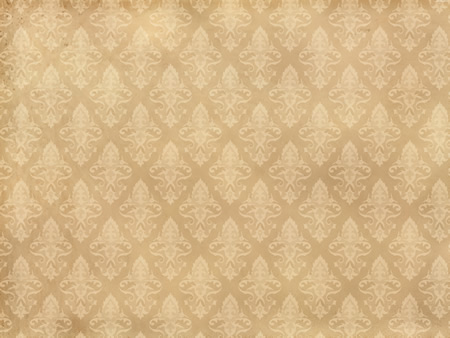 Brown Vintage Floral Textured Background