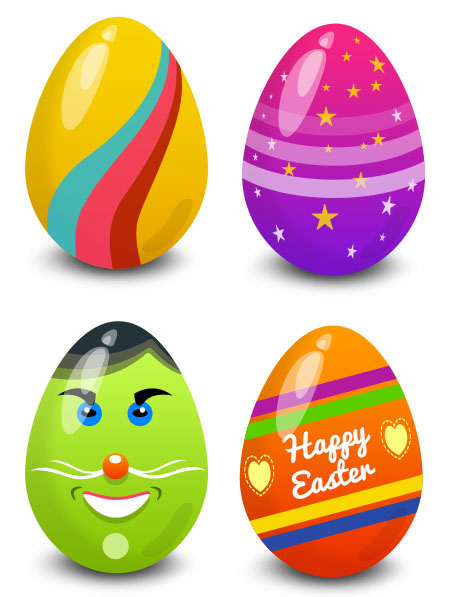 4 easter eggs