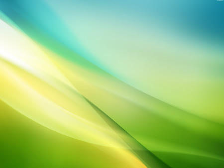 Soft Blue, Green Abstract Background